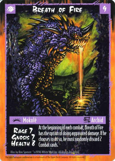 Breath of Fire (Crinos Form)